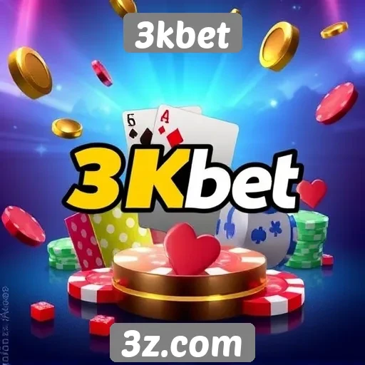 3kbet oferece variedade de jogos de cassino online