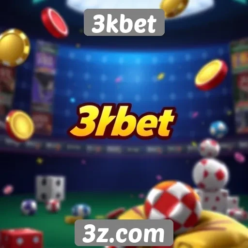 Características principais do site de jogos 3kbet