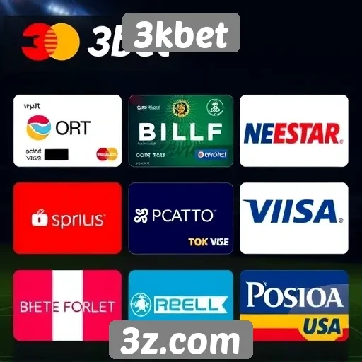 métodos de pagamento aceitos no 3kbet
