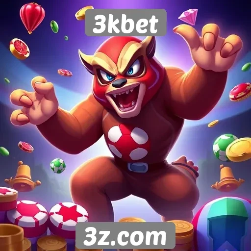 Variedade de jogos disponíveis na plataforma 3kbet